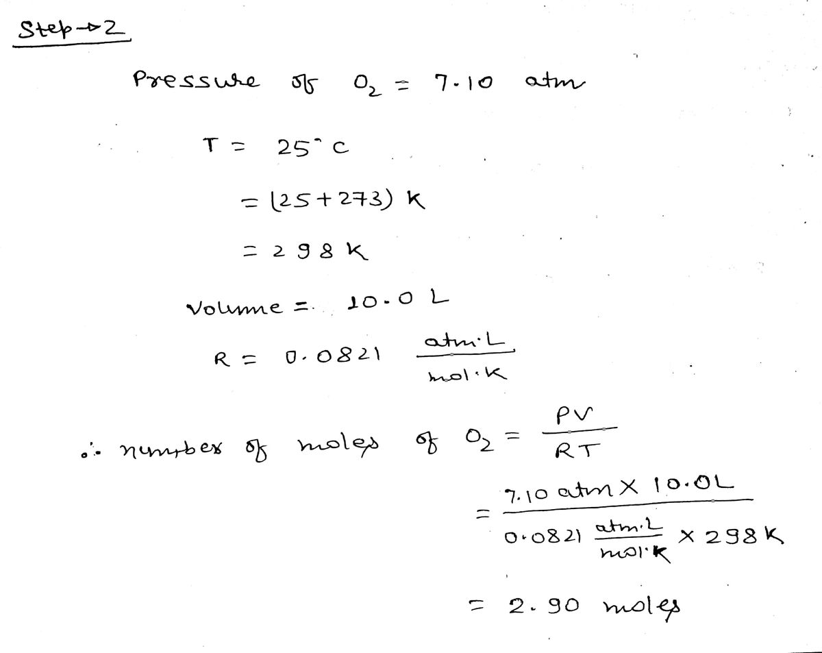 Chemistry homework question answer, step 2, image 1